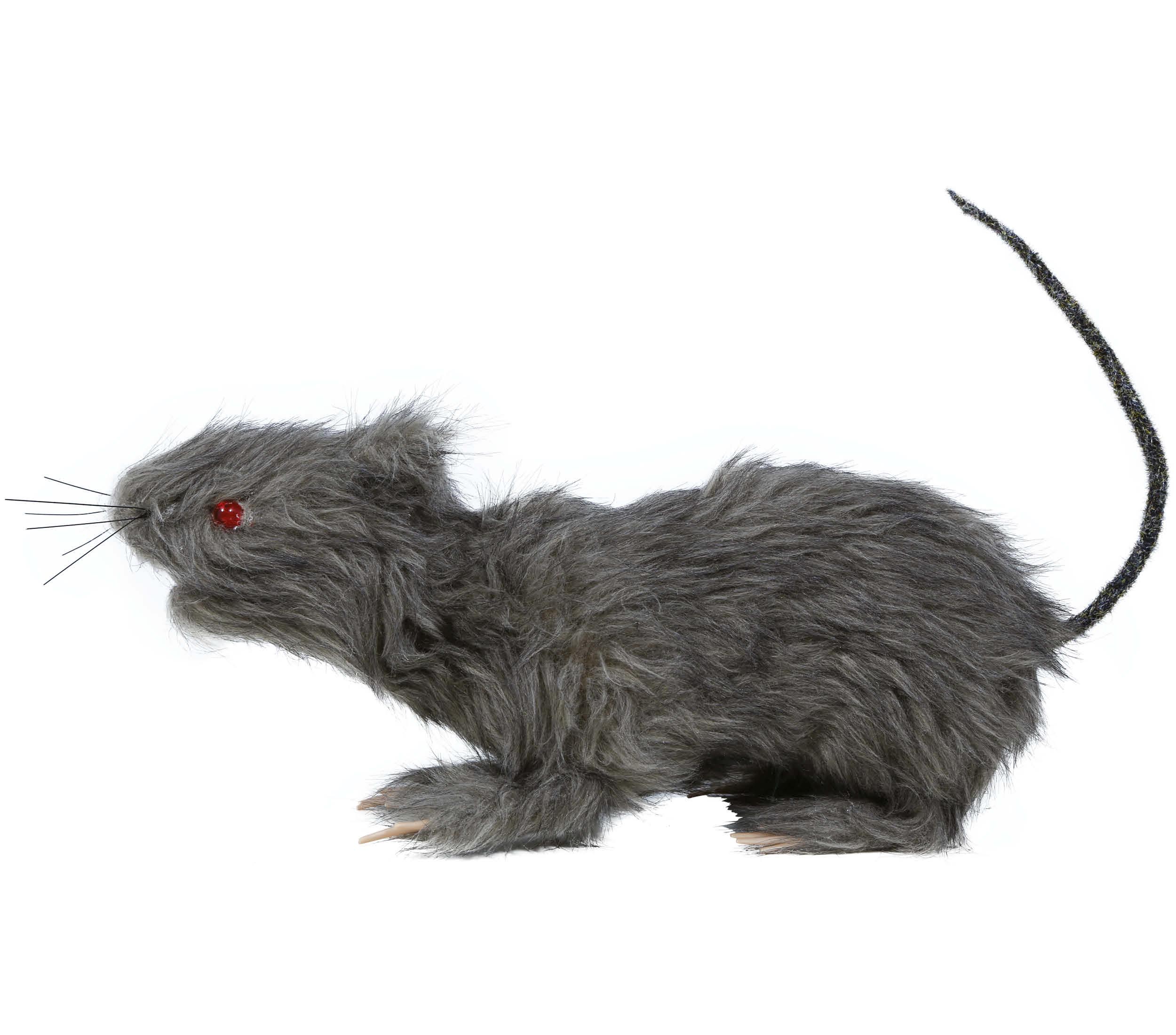 GP24389 – Tier Ratte Halloween Dekoration Horror – Farbe: Grau