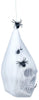 GP24395 – Skelett Kopf Spinnennetz Dekoration – Farbe: Weiß