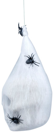 Skelett Kopf Spinnennetz Dekoration, Bild 5