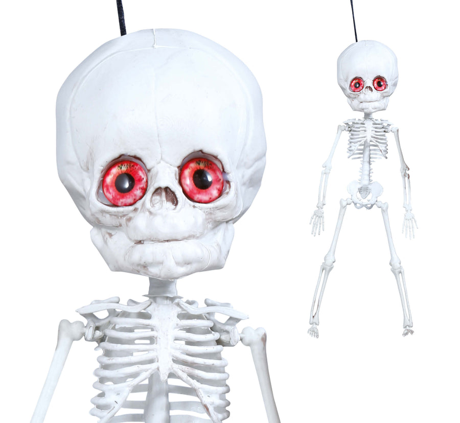 Skelett Halloween Dekor Dickkopf Hängehängefigur