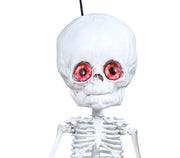 Skelett Halloween Dekor Dickkopf Hängehängefigur, Bild 2