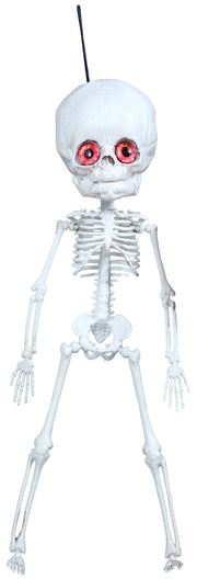 Skelett Halloween Dekor Dickkopf Hängehängefigur, Bild 6