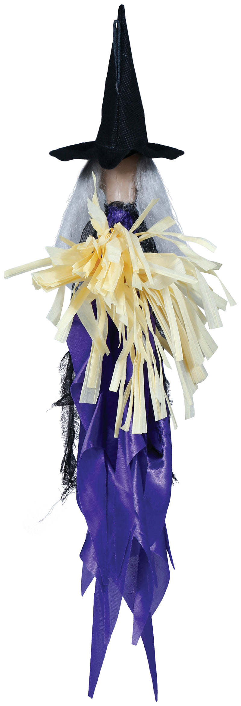 GP24414 – Hexe Dekofigur Halloween Broomstick – Farbe: Schwarz