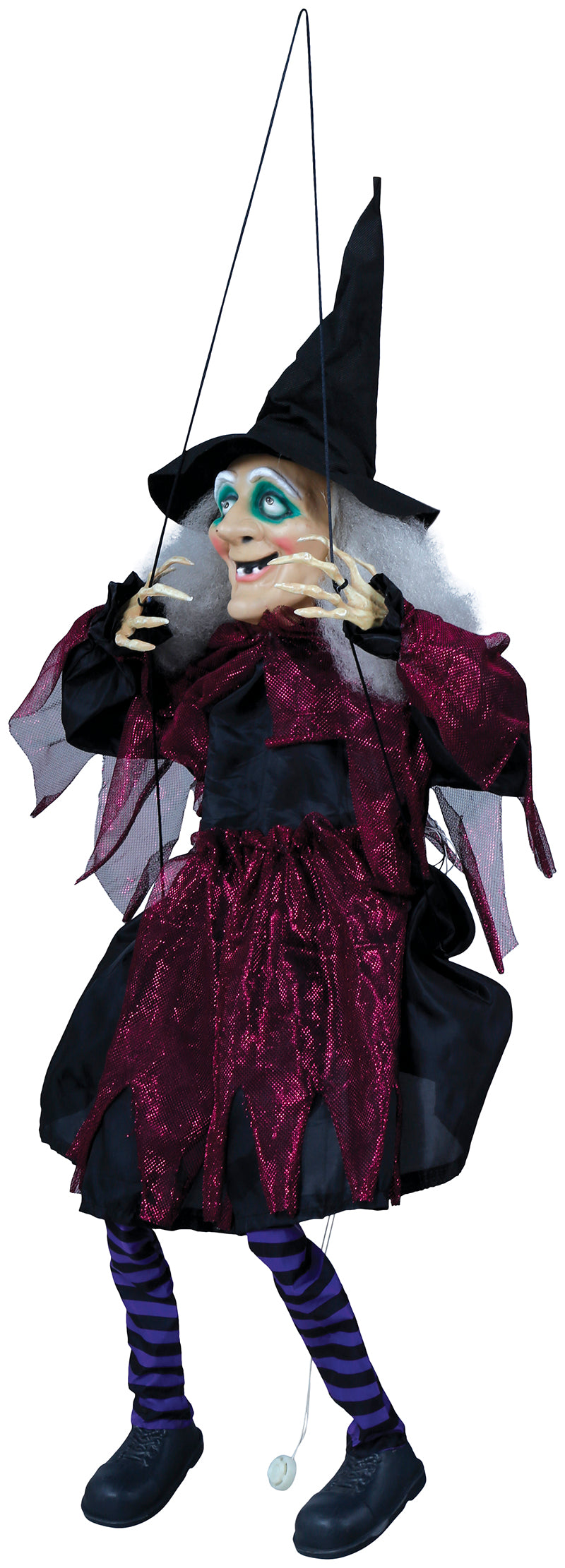 GP24417 – Hexe Halloween Schaukel Dekoration – Farbe: Pink