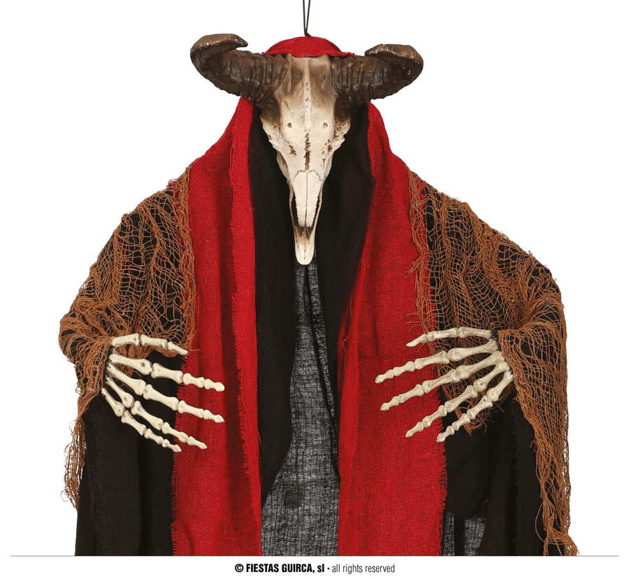 Voodoo Schafbock Skelett Dekoration Halloween
