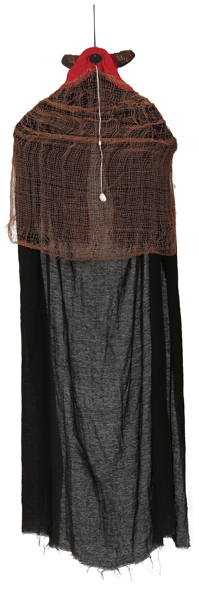 GP24428 – Voodoo Schafbock Skelett Dekoration Halloween – Farbe: Schwarz