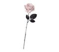 Halloween Rose Unheimlich Blutrot Weiß