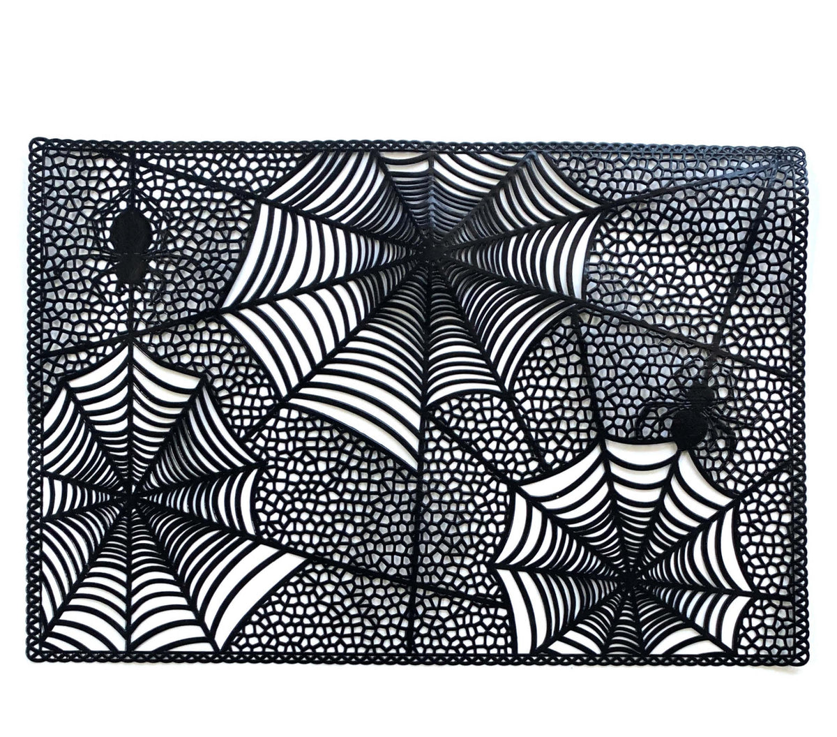 GP24488 – Halloween Tischset Kürbis Geister Spinnen – Farbe: Schwarz