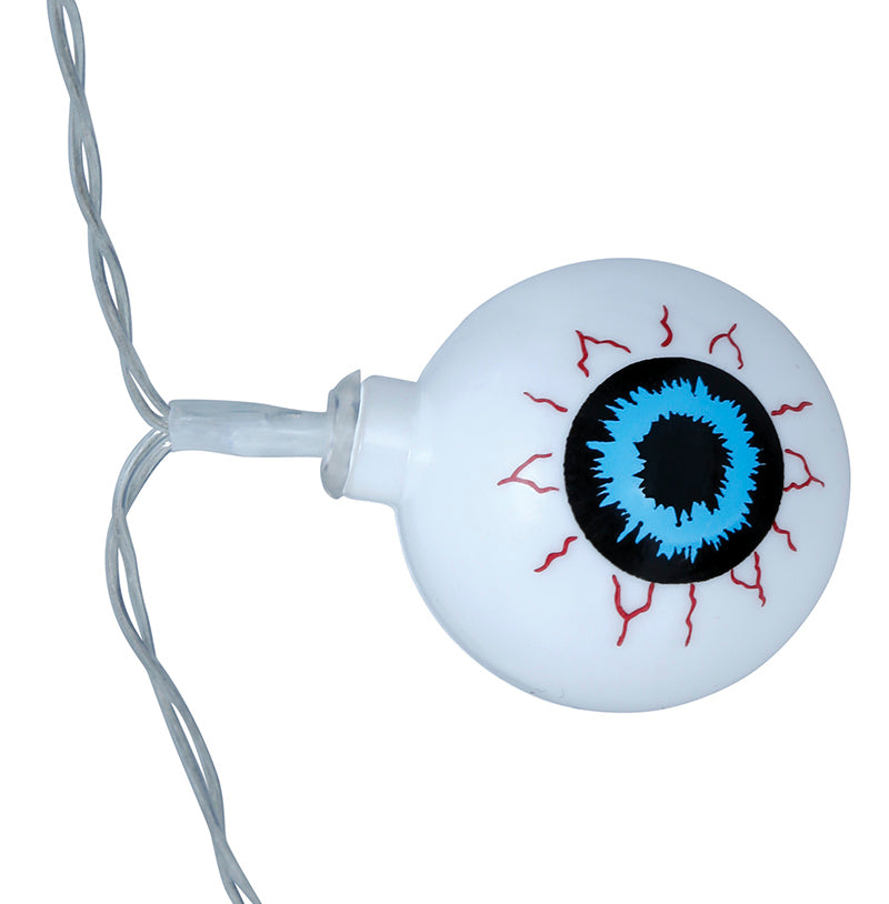 GP24496 – Halloween Girlande Augen Dekoration – Farbe: Blau