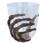 GP24503 – Skelett Hand Gruseliges Trinkglas – Farbe: Schwarz