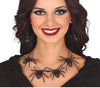 GP24518 – Halloween Spinne Schmuck Set Gruselig – Farbe: Schwarz