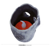 GP24521 – Skelett Schädel Halloween Teelichthalter – Farbe: Grau
