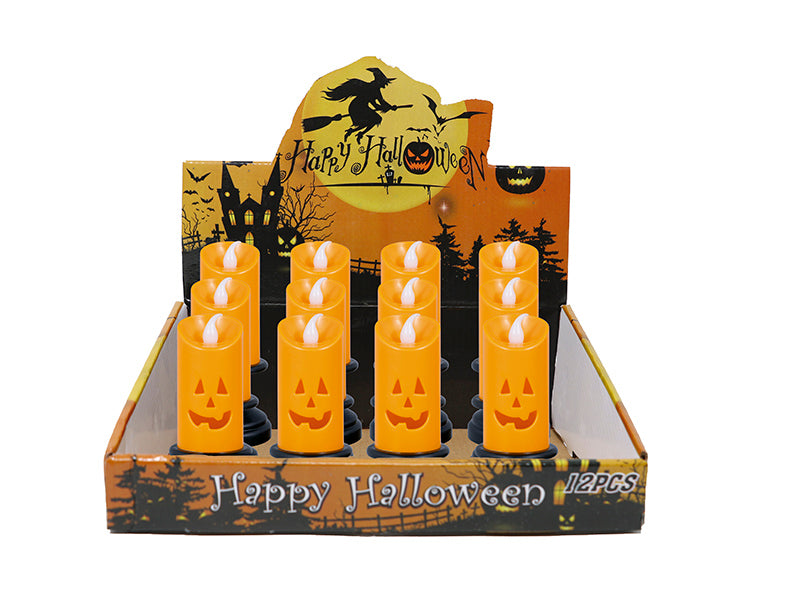 GP24523 – Halloween Kürbis Kerze Stimmungslicht – Farbe: Orange