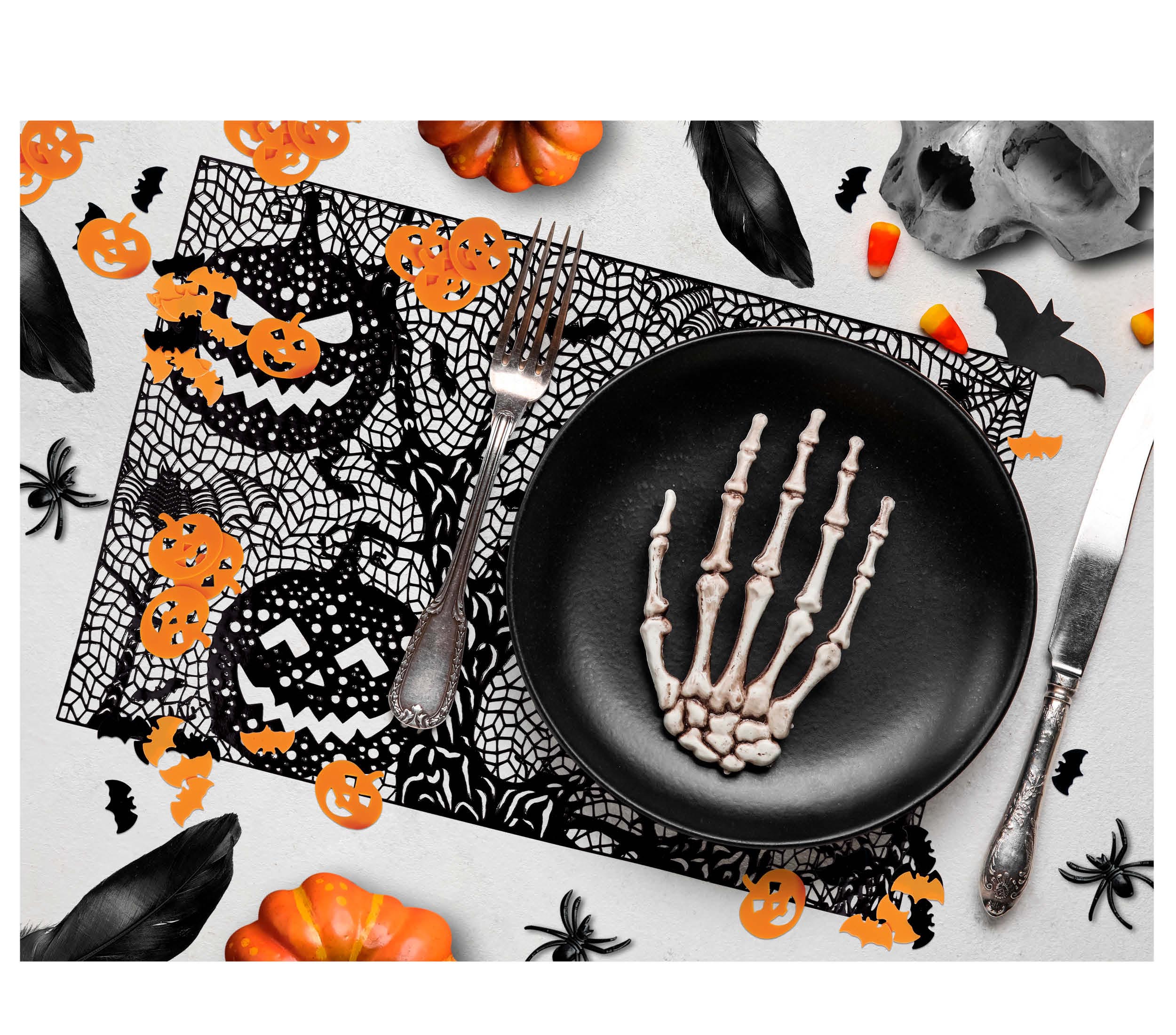 GP24531 – Halloween Dekoration Fledermaus Kürbis – Farbe: Orange