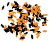 GP24531 – Halloween Dekoration Fledermaus Kürbis – Farbe: Orange