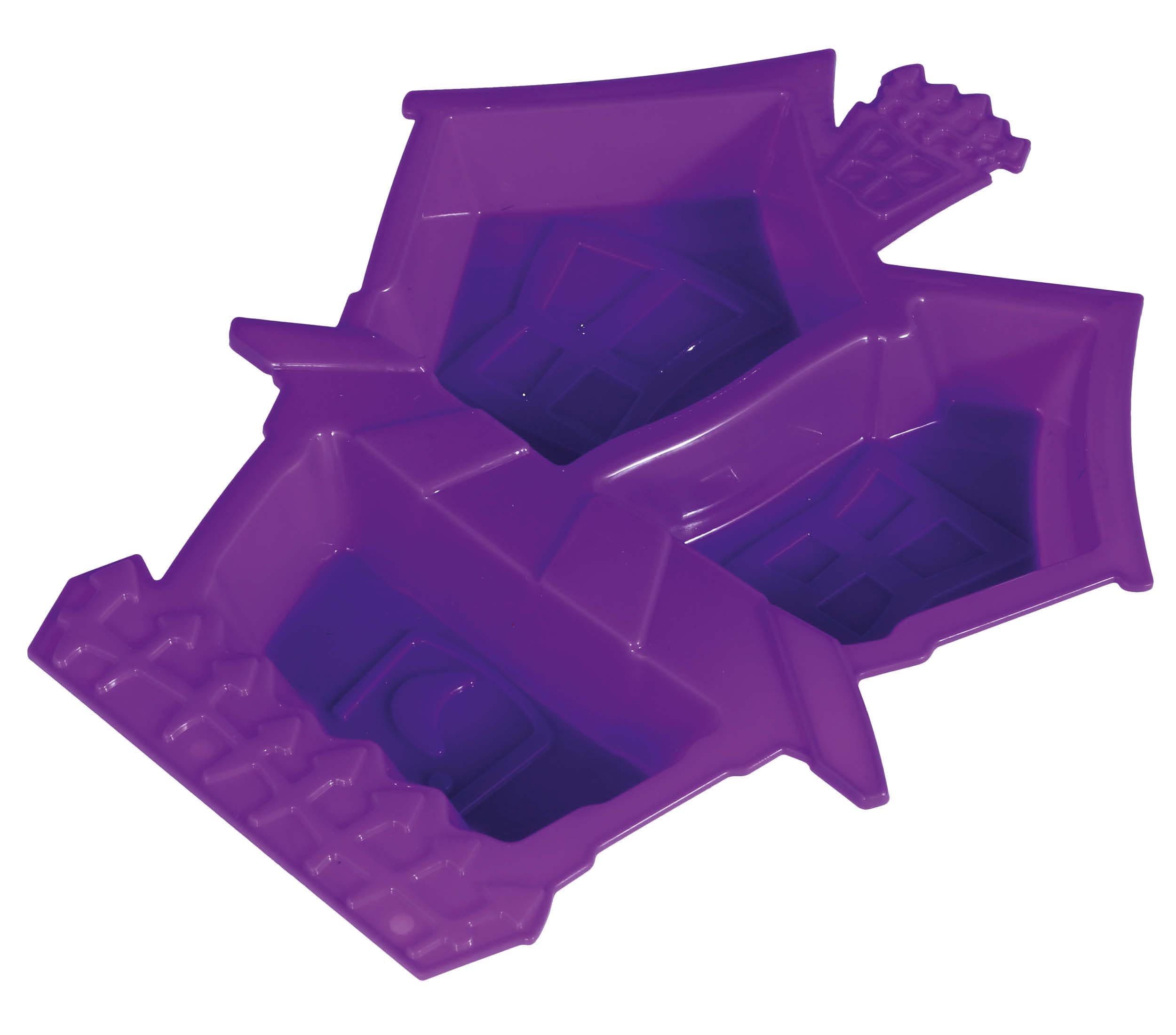 GP24532 – Spukhaus Halloween Party Deko Snacktablett – Farbe: Lila