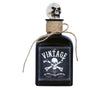 GP24536 – Halloween Totenkopf Dekoration Vintage Flasche – Farbe: Schwarz