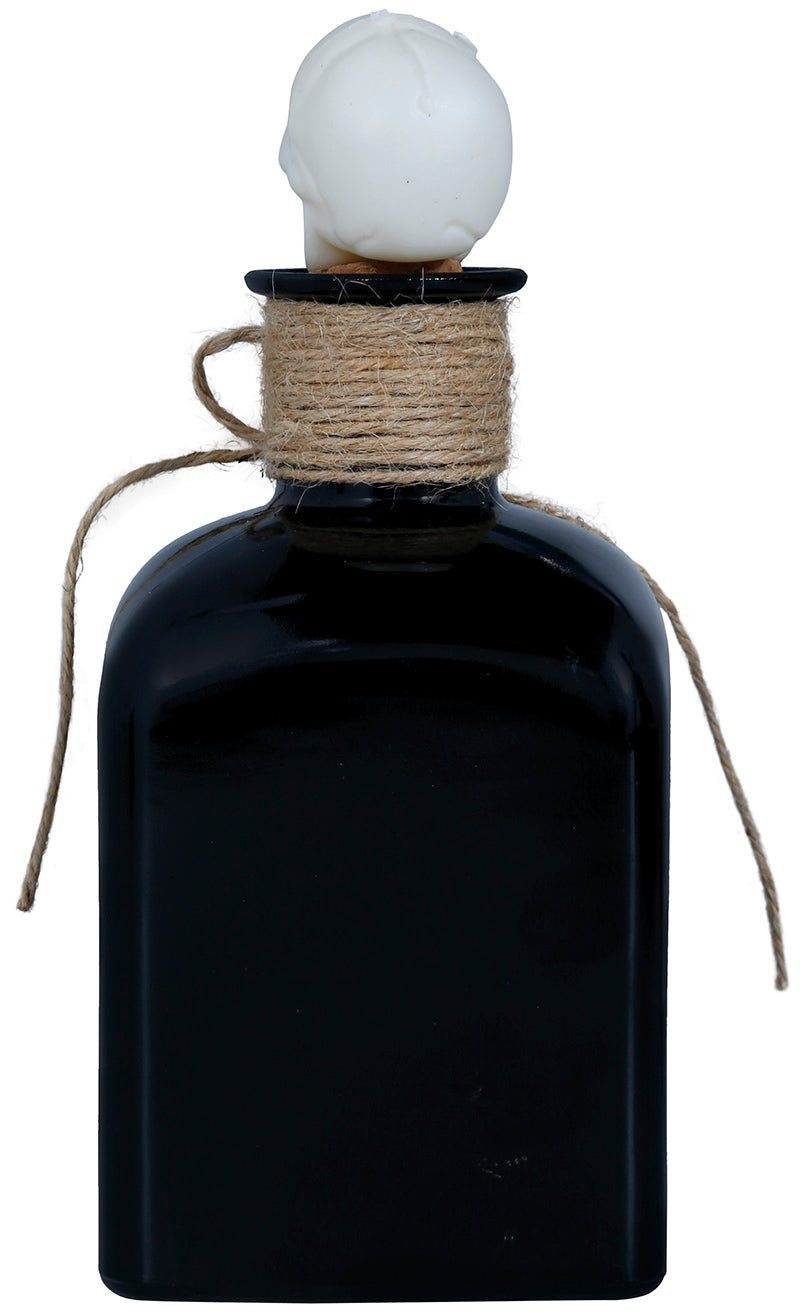 GP24536 – Halloween Totenkopf Dekoration Vintage Flasche – Farbe: Schwarz
