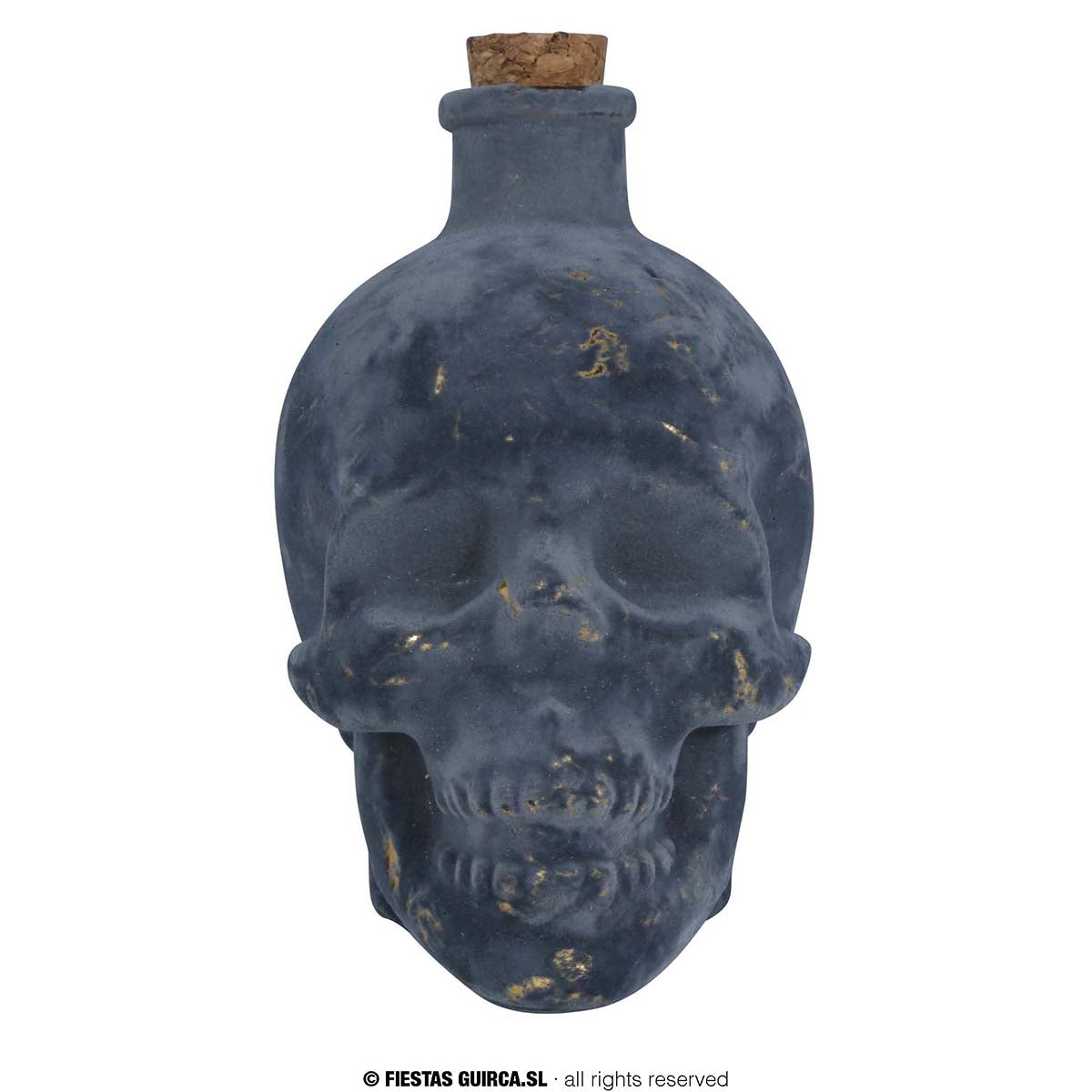 GP24537 – Skelett Totenkopf Flasche Halloween Bar – Farbe: Grau