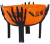 GP24541 – Halloween Kürbisschale Mit Skelettdekoration – Farbe: Orange