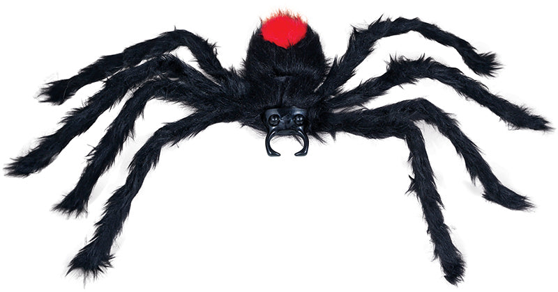 GP24547 – Tiere Halloween Dekoration Schwarze Haarige – Farbe: Schwarz
