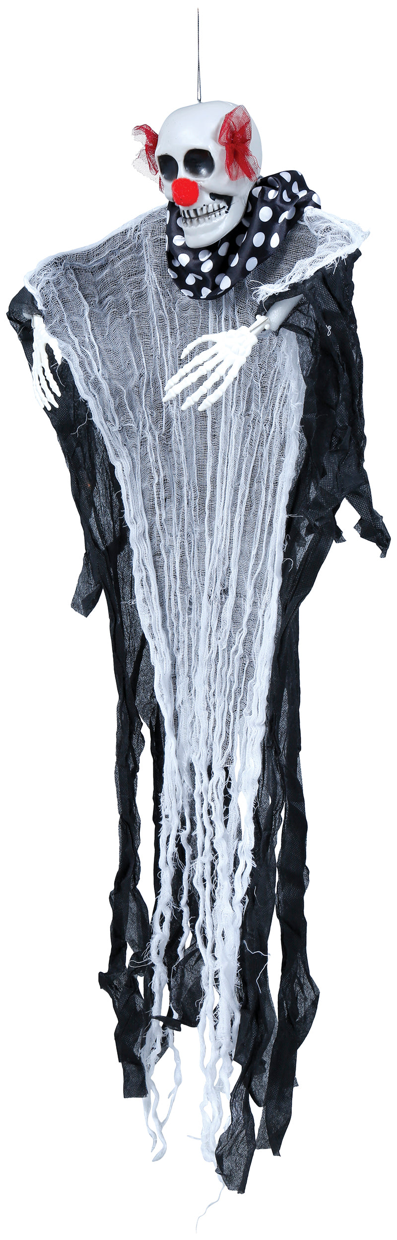 GP24548 – Killerclown Horror Grusel Halloween Deko – Farbe: Schwarz