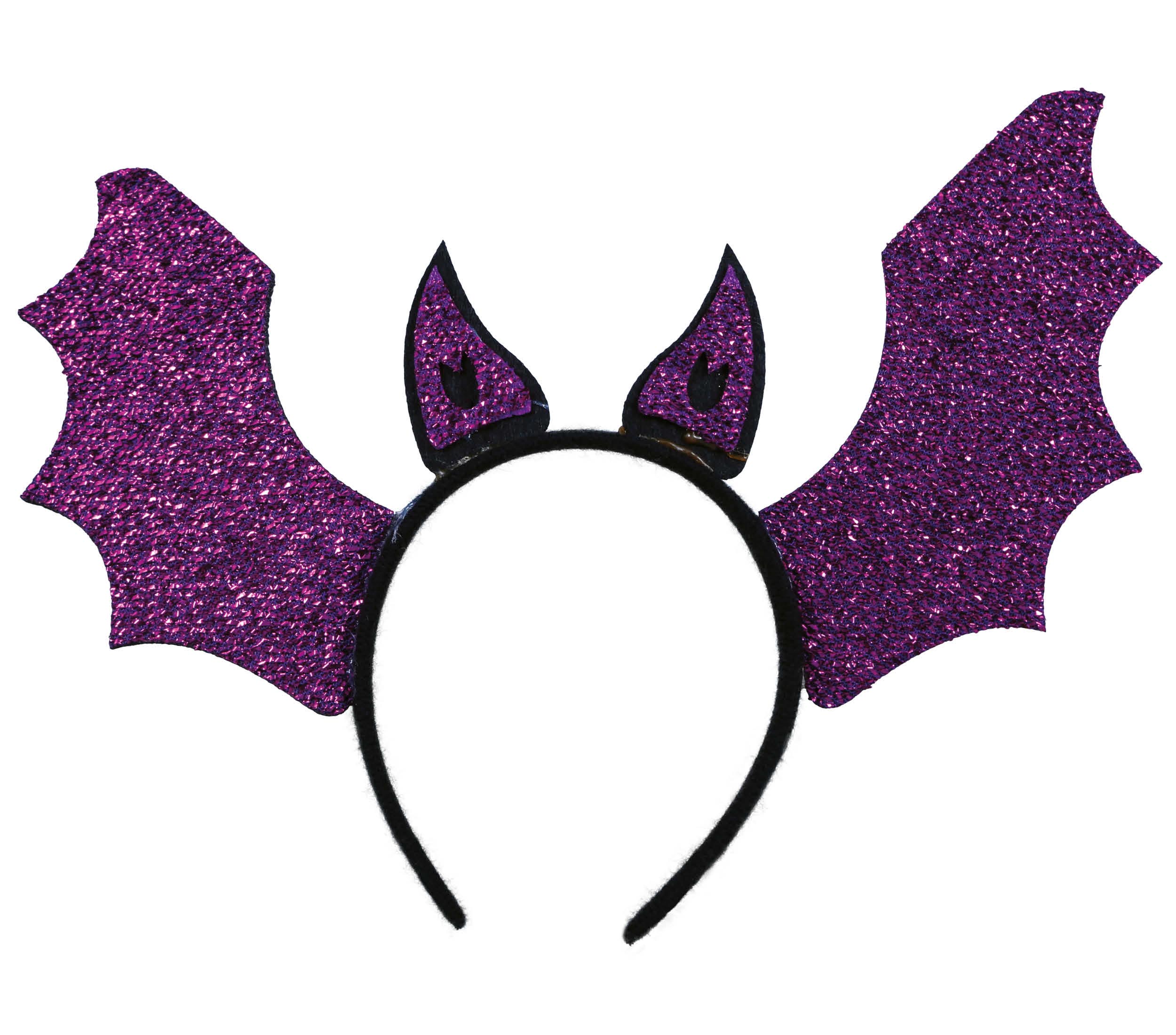 GP24550 – Fledermaus Tiara Kopfschmuck Lila – Farbe: Lila