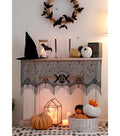 Halloween Kamin Dekoration Gothic Design