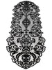 GP24556 – Halloween Tischdeko Schwarze Spitze – Farbe: Schwarz