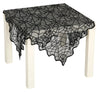 GP24557 – Halloween Tischdeko Spinnennetz Schwarz – Farbe: Schwarz