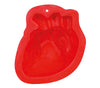 GP24561 – Halloween Herz Dessertform Rote Wackelpudding – Farbe: Transparent