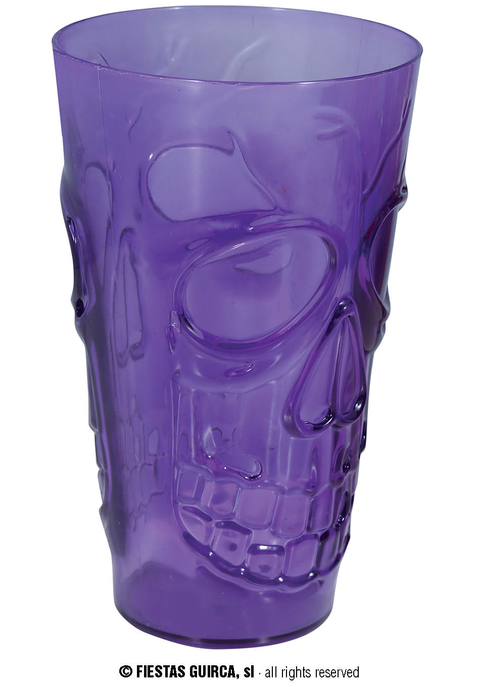 GP24567 – Totenkopf Becher Halloween Dekoration – Farbe: Lila