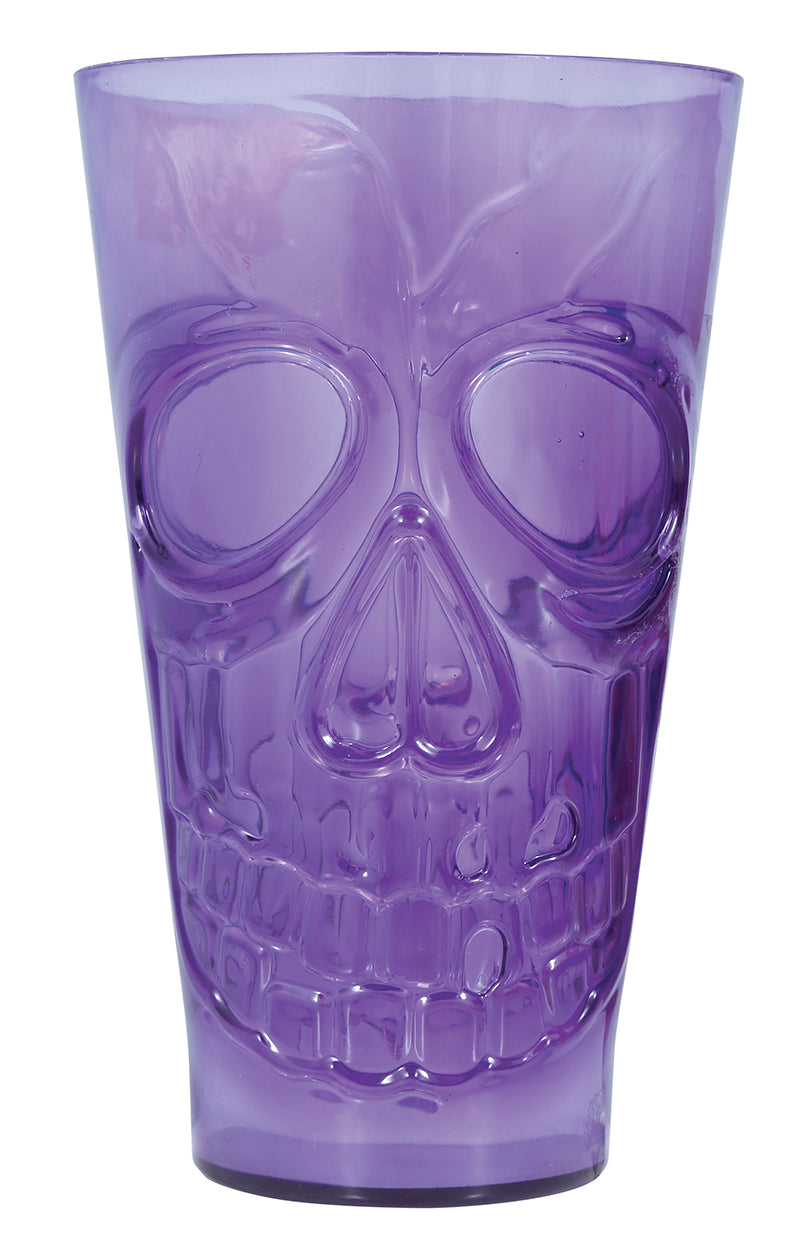 GP24567 – Totenkopf Becher Halloween Dekoration – Farbe: Lila