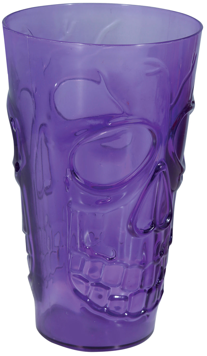 GP24567 – Totenkopf Becher Halloween Dekoration – Farbe: Lila