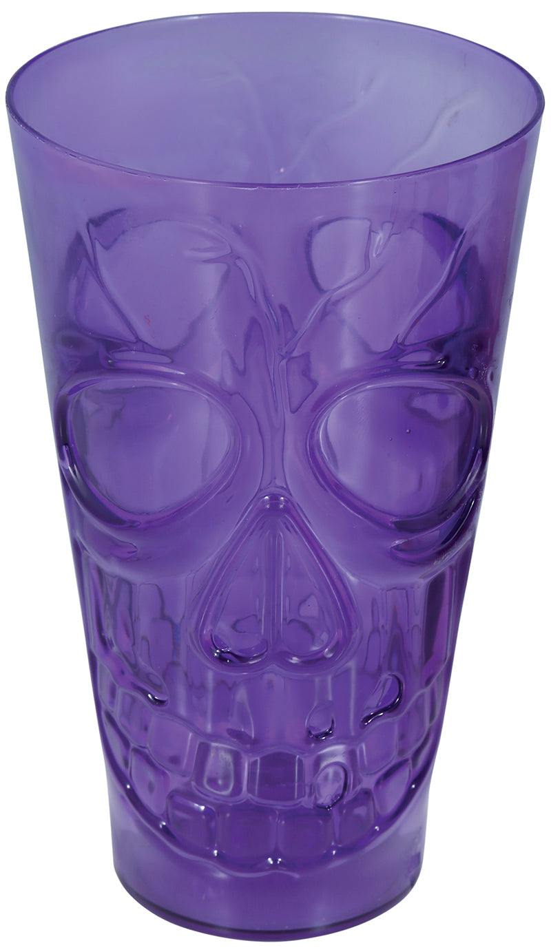 GP24567 – Totenkopf Becher Halloween Dekoration – Farbe: Lila