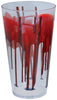 GP24568 – Halloween Becher Glas Blutige Deko – Farbe: Transparent
