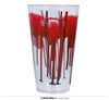 GP24568 – Halloween Becher Glas Blutige Deko – Farbe: Transparent