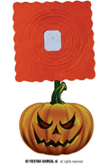 Kürbis Girlande 200 cm orange schwarz