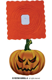 Kürbis Girlande 200 cm orange schwarz, Bild 1