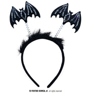 Fledermaus Stirnband Halloween Accessoire, Bild 1