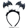 GP24578 – Fledermaus Stirnband Halloween Accessoire – Farbe: Schwarz