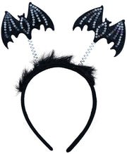 Fledermaus Stirnband Halloween Accessoire, Bild 3