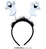 GP24579 – Gespenstischer Kopfschmuck Halloween Haarreif – Farbe: Weiß