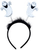 GP24579 – Gespenstischer Kopfschmuck Halloween Haarreif – Farbe: Weiß