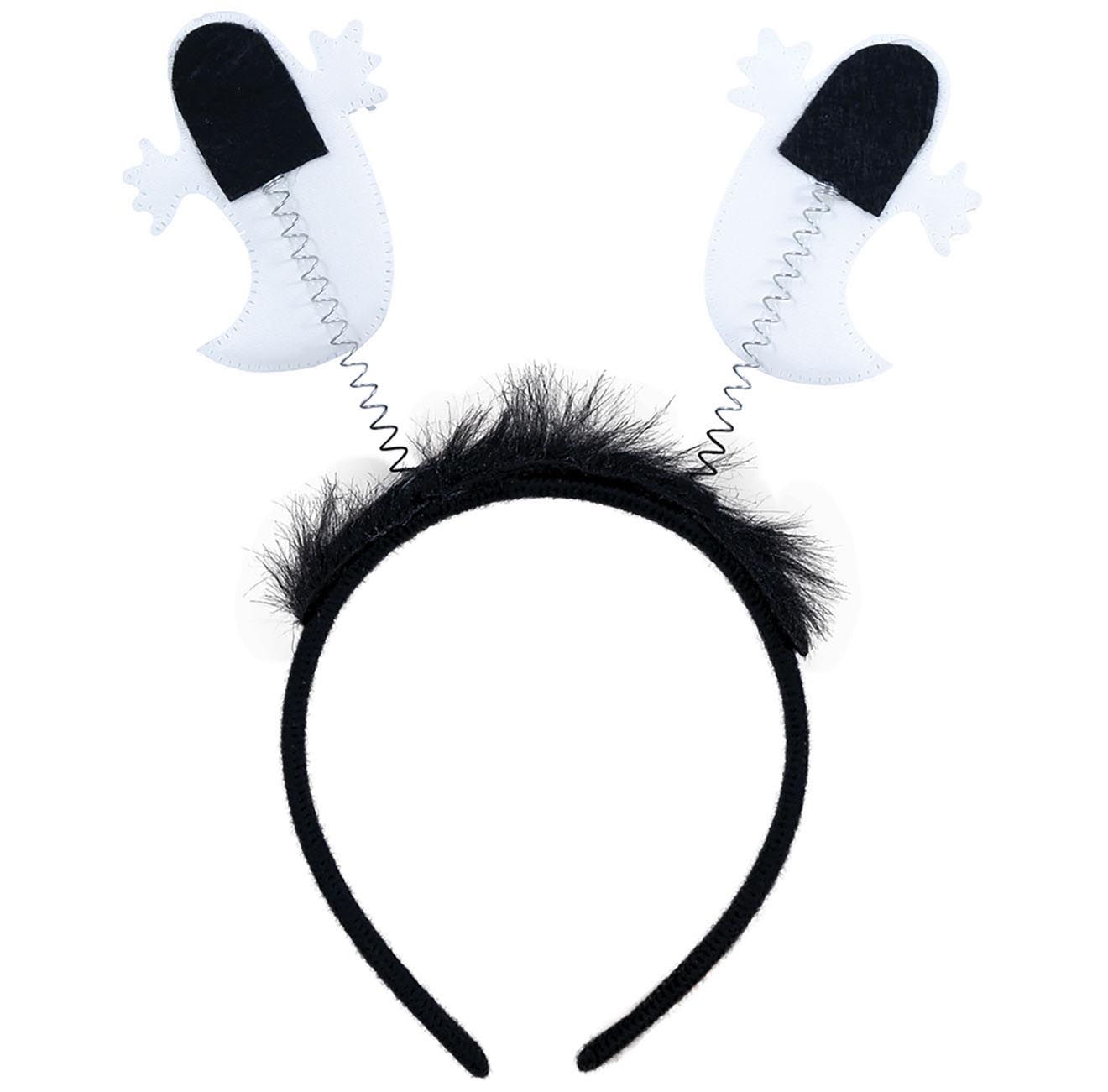 GP24579 – Gespenstischer Kopfschmuck Halloween Haarreif – Farbe: Weiß