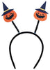 GP24580 – Halloween Kürbis Haarreif Mit Hexenhut – Farbe: Orange