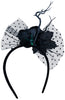 GP24581 – Halloween Blüte Haarreif Schwarz – Farbe: Schwarz