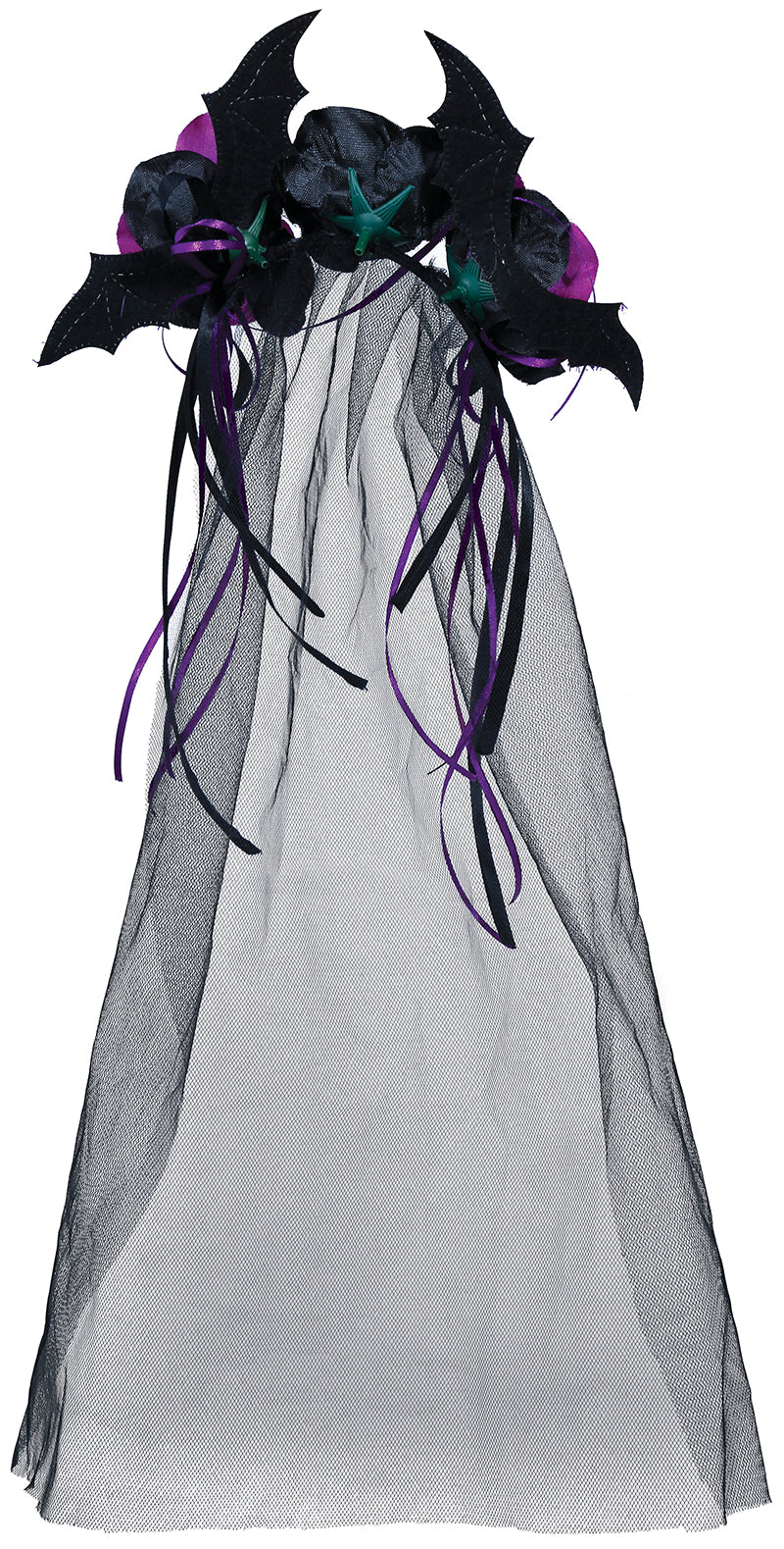 GP24587 – Tag Der Toten Blumen Haarreif – Farbe: Schwarz