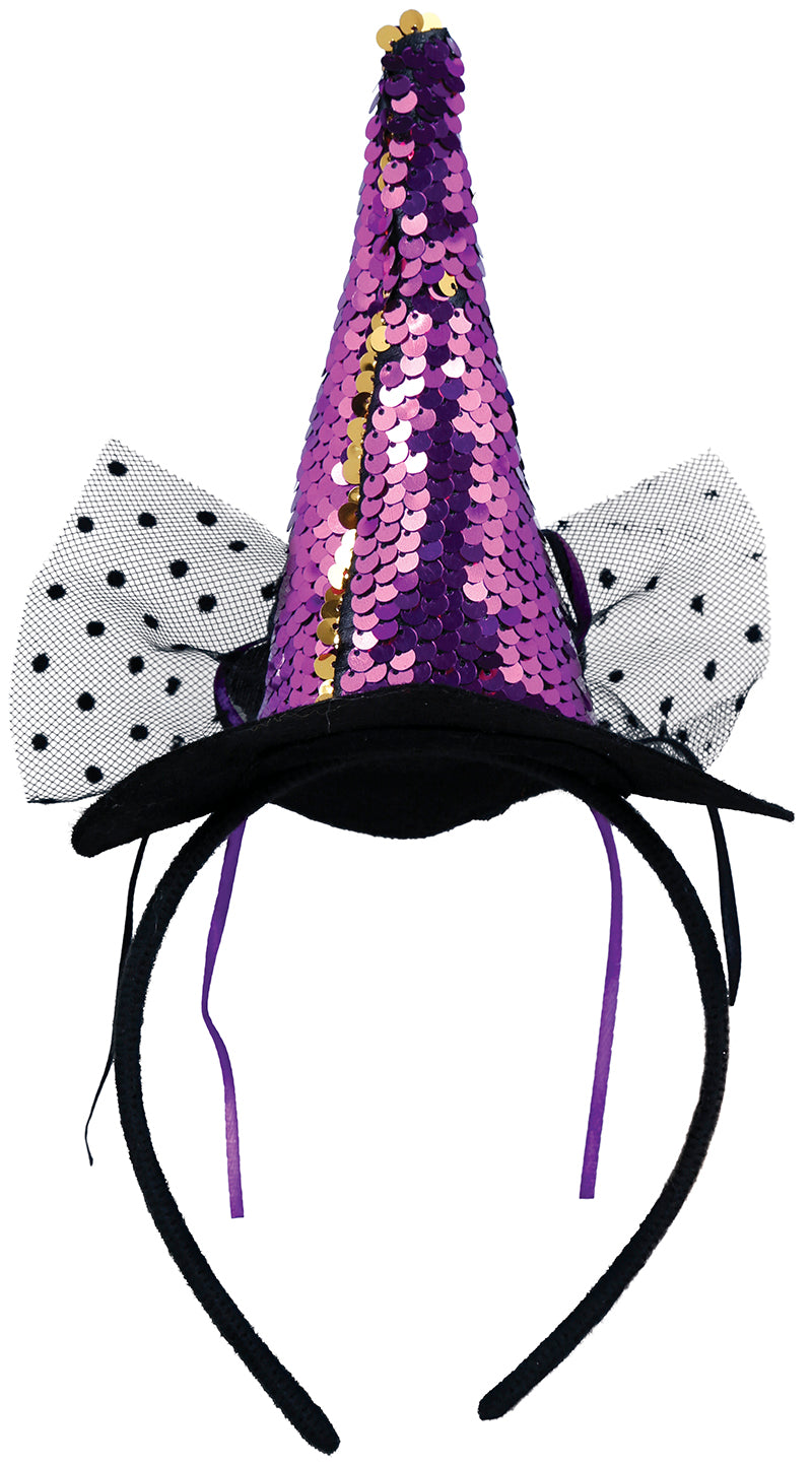 GP24592 – Magische Hexenkopfverzierung Lila – Farbe: Lila