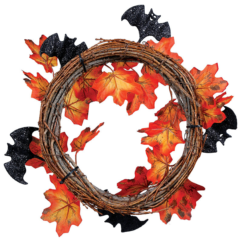 GP24604 – Halloween Türkranz Fledermaus – Farbe: Orange